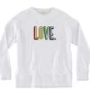 Love Sweatshirt White