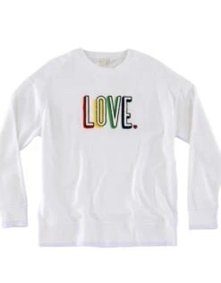 Love Sweatshirt White