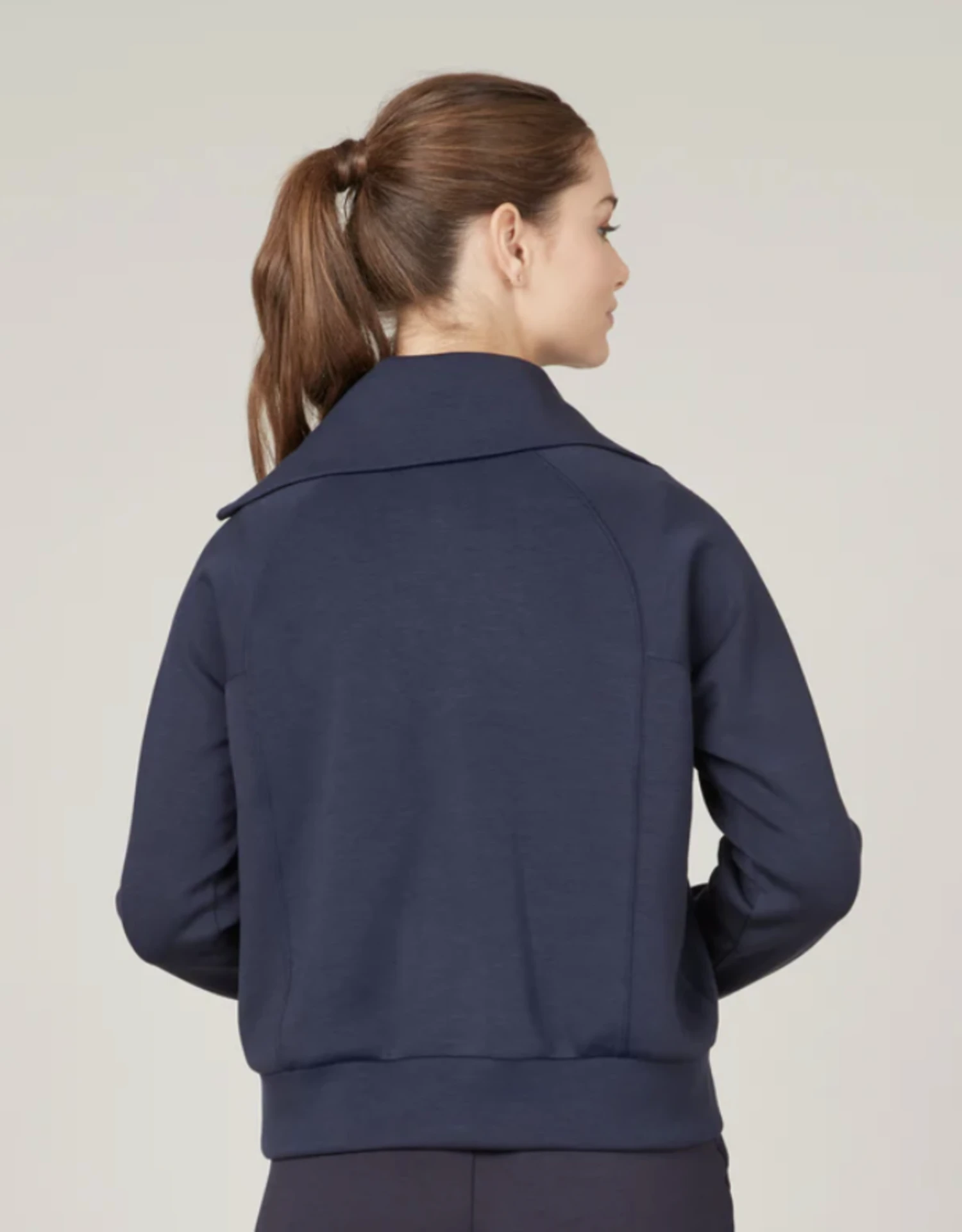 Spanx Air Essentials Half Zip Top 4 Spanx Air Essentials Half Zip Top - Image 4